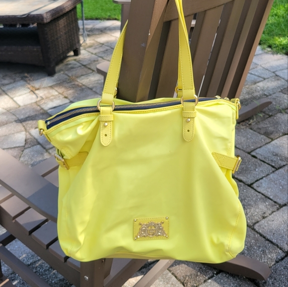 Juicy Couture Bags Juicy Couture Large Yellow Bag Poshmark